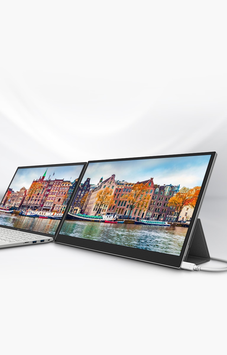 16英寸便携显示器-LG gram-Type-C端口-16MQ70-LG中国官网